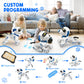 Dolanus Robot Dog For Kids 8-12, Remote Control Smart Robotic Pets That Acts Like A Real Dogs Touch Interactive Walking Talking Barking Toys For Girls Boys Toddler, Gifts For 4 5 6 7 8 12 Years Old