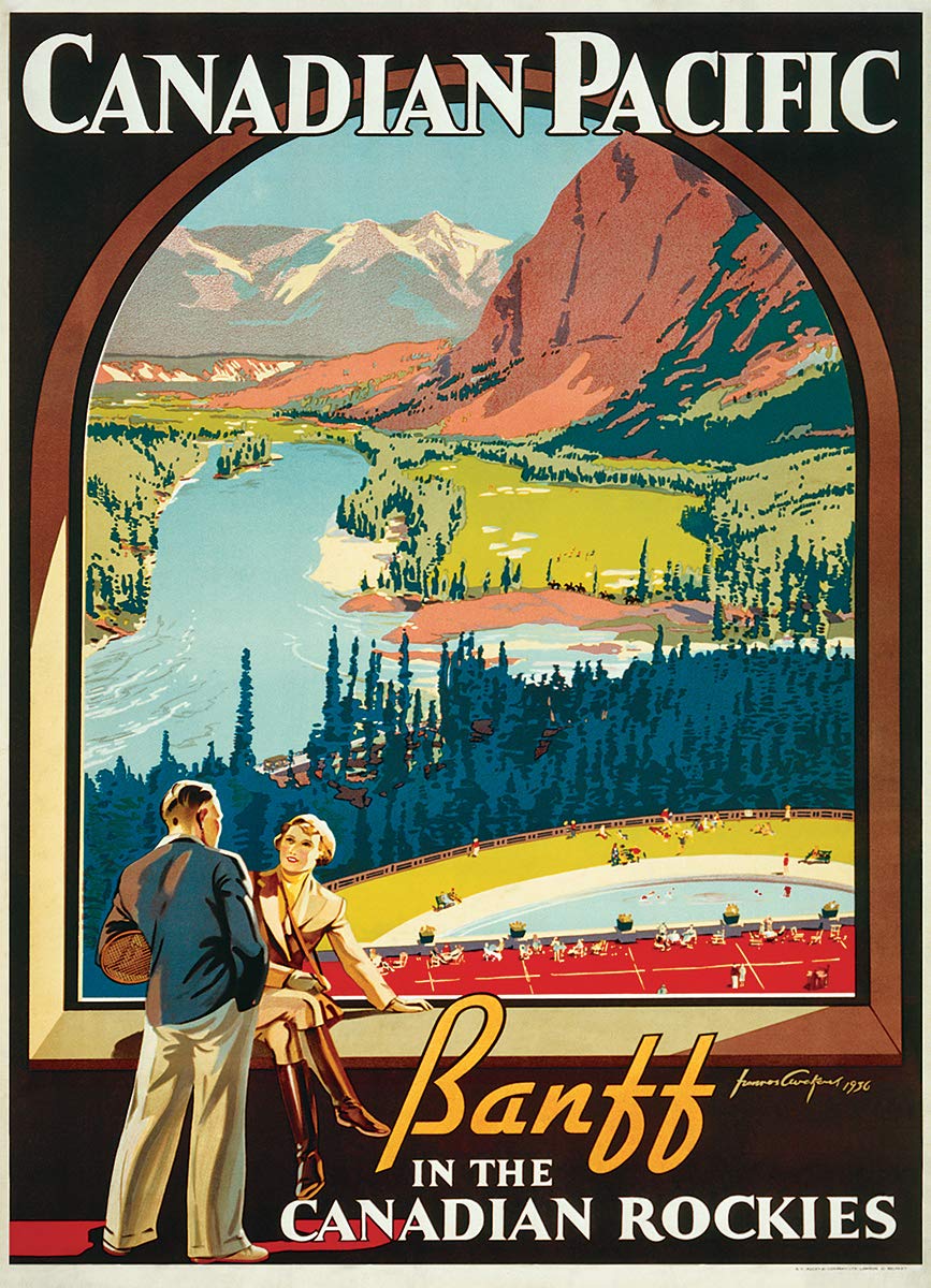 Eurographics Cp Rail In The Canadian Rockies Puzzle (1000-Piece)