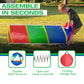 Play Tunnel For Toddlers 1-3, Kids Tunnel Crawling Indoor Outdoor Mesh See Through Pop Up Play Tent Crawl Tunnel Sensory Toy For