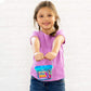 SLIMYSAND Moldable Cloud Slime, 1.5lb Berry Scented, Blue/Purple Marbled, Non-Stick Sensory Play in Reusable Bucket, Model 204669