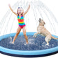 Kids Dog Splash Pad Sprinkler - Jasonwell Non Slip Dog Sprinkler Pad Splash Puppy Pool Summer Outdoor Water Toys Backyard Durable Splash Pad For Toddlers Kids Small Medium Large Dogs Pets