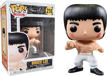 Funko Pop! Movies #218 Bruce Lee White Pants And Scars (Bait Exclusive)