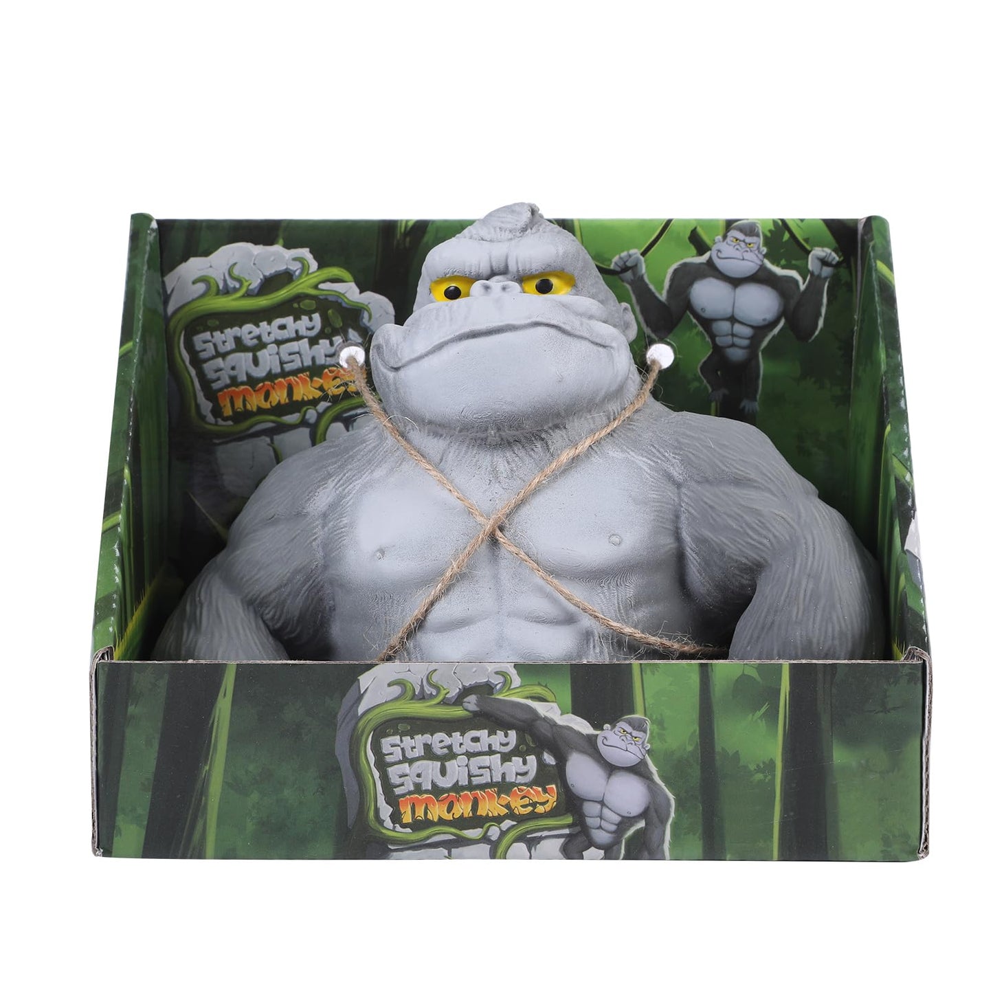 Wayfengli Super Stretchy Gorilla Fidget Toy, Squishy Monkey Squeeze Toy, Splat Maxi Kong, Sensory And Fidget Toy For Kids And Ad