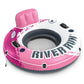 Intex 58824Ep River Run 1 Inflatable Floating Lounge: Comfortable Backrest - Built-In Cup Holders - Durable Grab Handles - All A