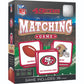 San Francisco 49Ers Matching Game