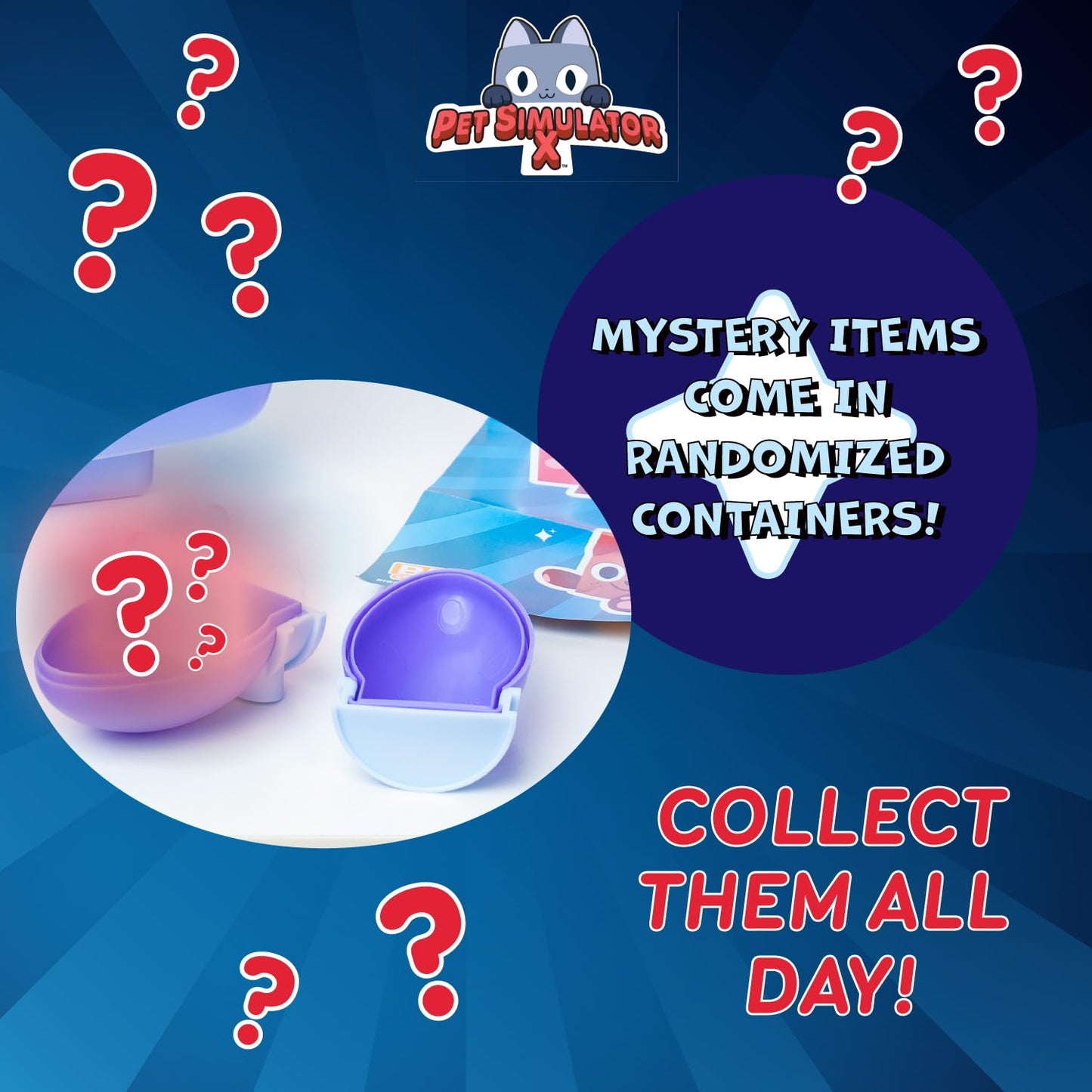 PET Simulator X - Marbled Purple Iridescence Cat Collector Bundle (Mystery Case w/ 8 Items  Series 1) [UCC Distributing limited availability] [Includes DLC]