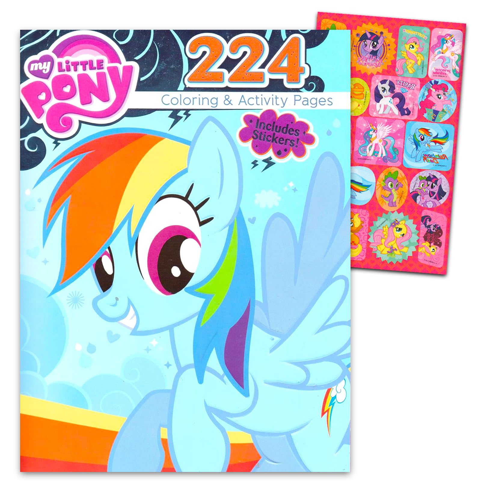 Bendon My Little Pony 224 Coloring & Activity Book Including Stickers