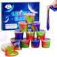 Galaxy Slime Kit 12 Pack, Mini Slime Christmas Party Favor For Kids Goodie Bag Stuffers, Smooth, Soft And Non Sticky, Stress & A