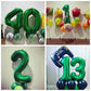 Number 21 Dark Green Balloons 40 Inch Giant Green 12 Numer Foil Helium Balloons For 12Th Green Birthday Party Supplies 21St Anni