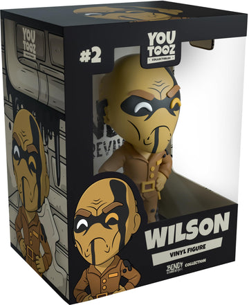 Youtooz Wilson 4.3 Vinyl Figure, Official Licensed Wilson Collectible from Bendy and The Dark Revival Videogame, by Youtooz Bend