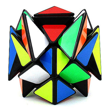 TANCH Skewb Twisty Speed Cube - Black Magic Cube Puzzle Toy for Kids & Adults, Fun Brain Teaser, Fast & Smooth Play