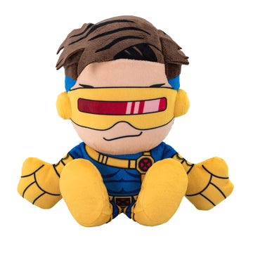 Bleacher Creatures Marvel Cyclops 8'' Kuricha Sitting Plush- Soft Chibi Inspired Toy