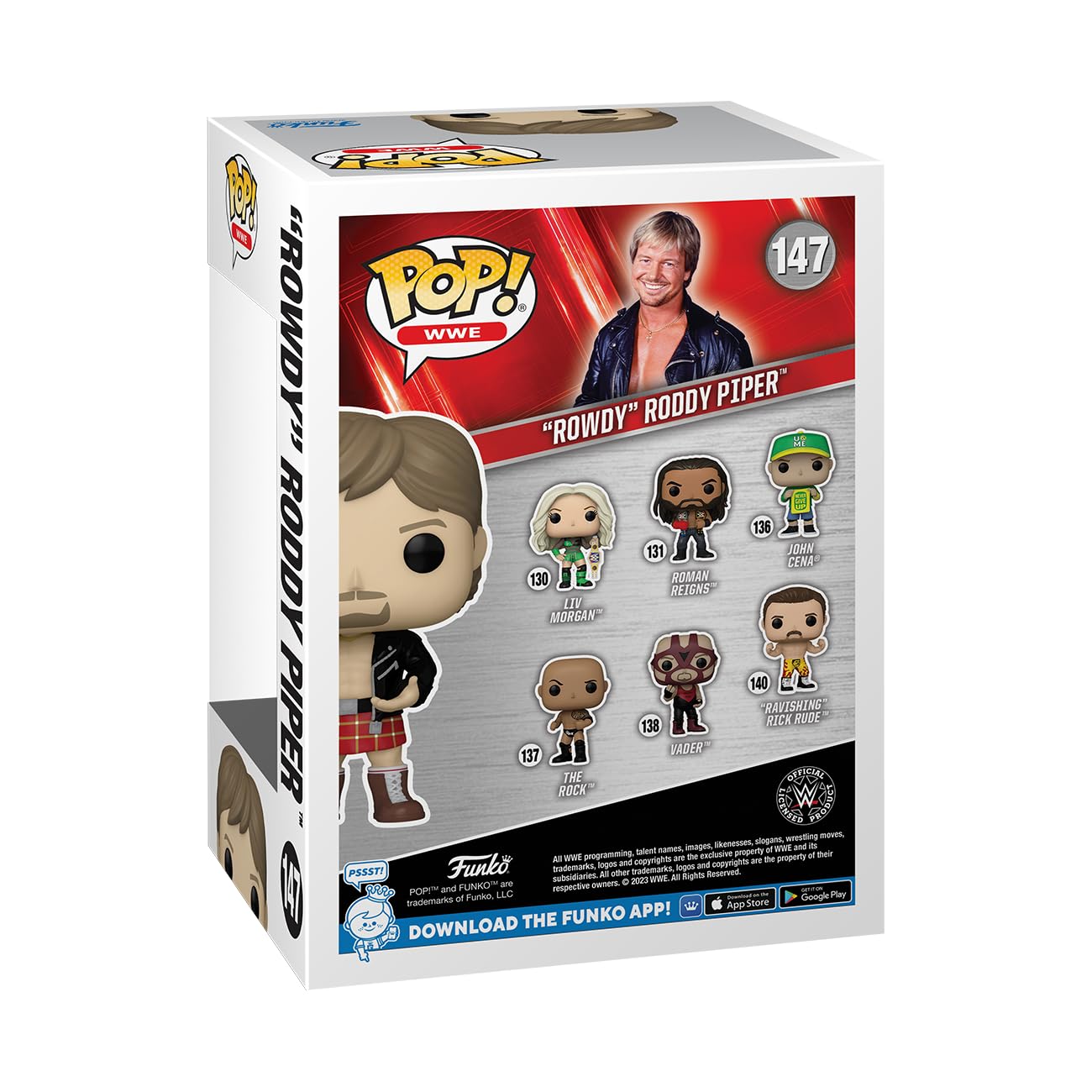 Funko Pop! Wwe: Rowdy Roddy Piper