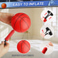 Indoor Mini Basketball Hoop Set for Kids Toddlers mature-themed  Portable Outdoor Wall Mounted Mini Hoop with 4 Balls Over The Door Wall  Room Office Pool Basketball Toys Graduation Gift for Kids Boys Teens