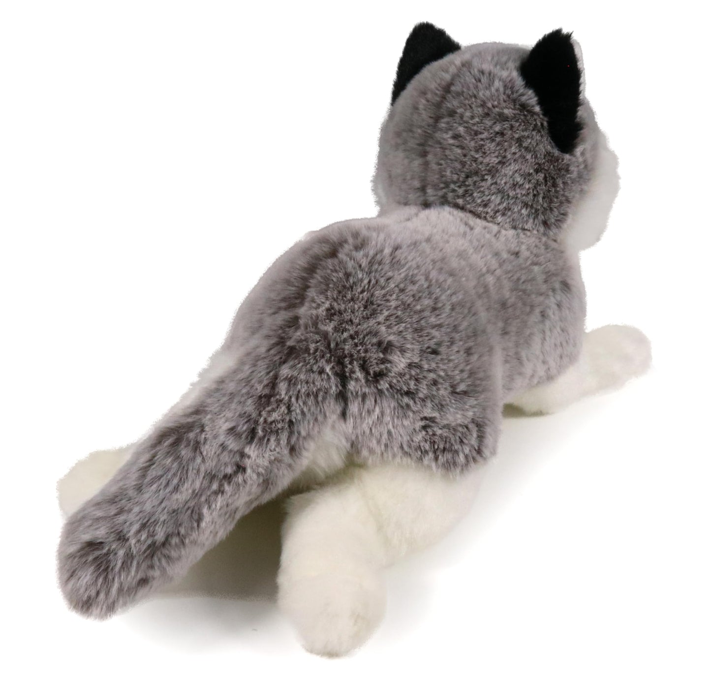 Ice King Bear 8" Gray Little Siberian Husky Plush Toy - Soft Polyester Stuffed Animal, Model IKB6910915s