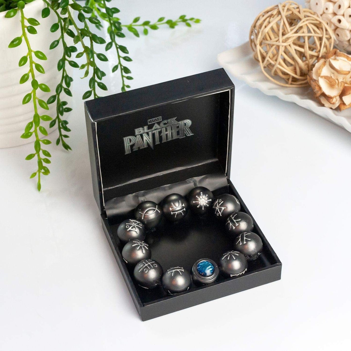 Black Panther Kimoyo Bead Bracelet, Blue