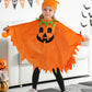Eshoo Toddler Ghost Costume White Black Luminous Cloak Kids Boy Girl Halloween Cosplay Outfit Pumpkin Capes