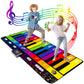 Sunlin 6 Ft. Floor Piano Mat For Kids & Toddlers, Giant Piano Mat, 24 Keys, 10 Built In Songs, 8 Instrument Sounds, Record & Playback, Song Booklet, Musical Toy Gift For Boys & Girls Age 3 4 5 6 7 8 9