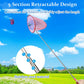 4 Pack Insect Catching Nets, Telescopic Stainless Steel Pole, Fishing Nets,Butterfly Nets, Nature Exploration Toys For Kids Outd