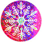 Assorted Sparkle Snowflake Sticker Sheet Pack - 102 Stickers