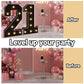 Imprsv 3Ft Black 21St-Birthday Decorations Numbers: 21St Birthday Party Anniversary Decorations Large Light Up Numbers 21 For Hi