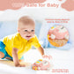 Baby Musical Toys 6-12 Months, Rabbit Piano For Baby Musical Toys For Toddlers 1-3, Busy Board With Music & Light, Birthday Toy