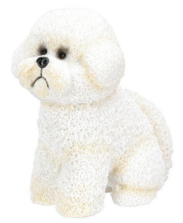 Ytc Bichon Frise Dog - Collectible Figurine Statue Figure Sculpture Puppy