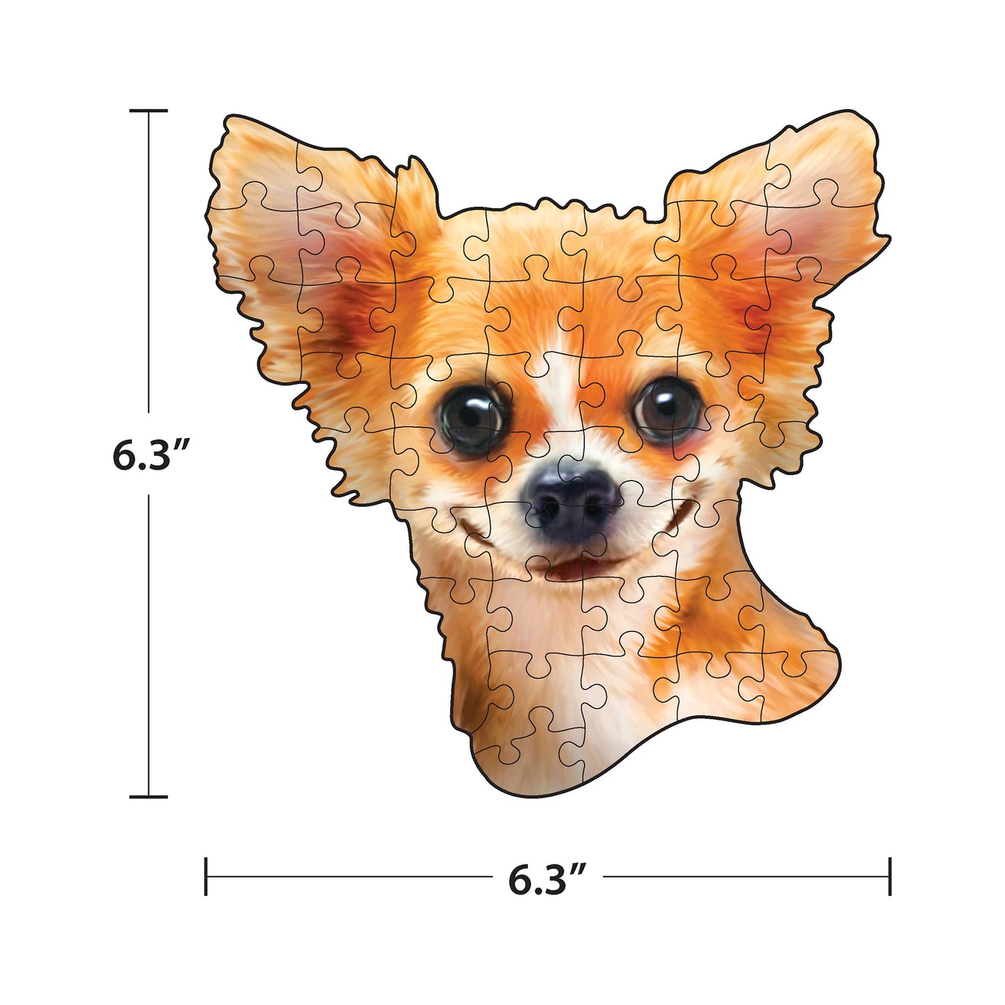 RoseArt 500 Piece Dog Selfies Jigsaw Puzzle - Multi-colored Paper Puzzle for Adults, Model 0079ZZAA