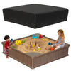NEVERLAND Waterproof Sandboxes Cover, Square Heavy Duty Outdoor Sand Box Cover, UV Resistant and Dustproof, Suitable for Protect