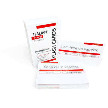 Pat'S Flash Cards 50 Italian Travel Phrases Flash Cards With Conversation Variations