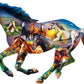 Wild Horse Shape 1000 Piece Jigsaw Puzzle