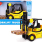Toyland 23Cm (9'') Friction Powered Forklift Pallet Truck - Scale (1:16) - Boys Construction Toy With Lights & Sound - Ages 3+