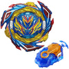 Konikiwa Bey Battling String Launcher  Savior Valkyrie Top Burst Launcher Set  Left and Right Spin Launcher DB Launcher Compatible with All Bey Burst Series - Blue