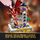 WINNER SPACE Medieval Dragons Castle Building Set, 927 Pcs, Red, Large, Plastic, Model 80031, Ideal Gift for Boys and Kids aged 8-13
