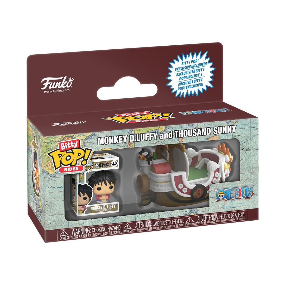 Funko Bitty POP! Rides: One Piece  Thousand Sunny with Luffy