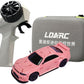 Captainrc Ldarc 1: 64 Mini Sports Car 4Ch 2.4Ghz Remote Control Full Scale Rtr Kit With Portable Storage Bag (R02-Pink)