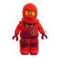 Just Play LEGO NINJAGO Minifigure Small Plush Kai in Red, Soft Collectible Ninja Plush Toy Inspired by LEGO NINJAGO Minifigures,