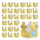 Hygloss Gold Paper Crowns Customizable, Durable Kids Party Hats Made in USA, 144 Pieces, Count