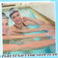 Tondiamo Swim Team Bracelets - 24 Pcs Blue Stretch Clay Polymer Beads, 7.5 inches, Perfect for Teen Gifts & Swimming Parties