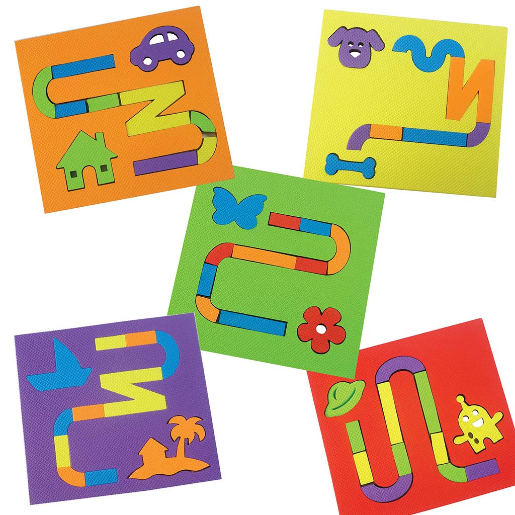 Imagimake Mazelines Activity Kit And Puzzle (3 Years +) To Build Problem Solving And Spatial Recognition, (Multicolor)