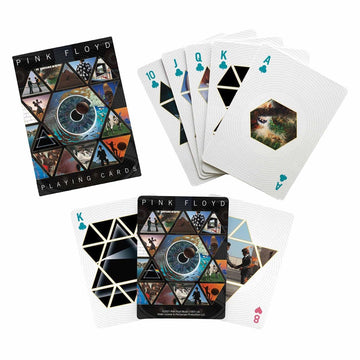 Aquarius Pink Floyd Playing Cards - Pink Floyd Themed Deck Of Cards For Your Favorite Card Games - Officially Licensed Pink Floyd Merchandise & Collectibles