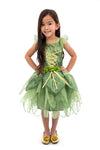 Little Adventures Pixie Tinkerbell Princess Dress Up Costume - Machine Washable Child Pretend Play Dress With No Glitter (Medium 3-5 Years)