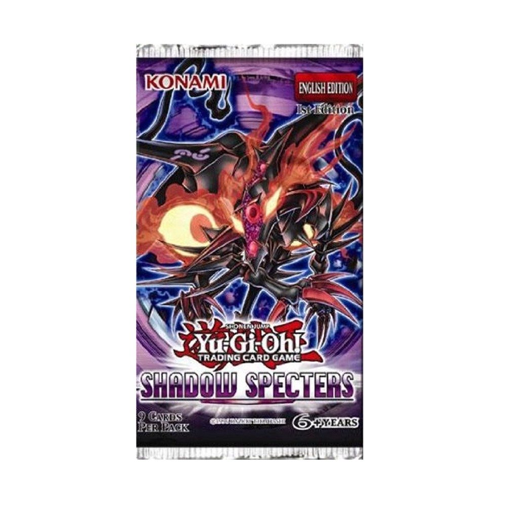 Yugioh Shadow Specters English 1St Ed Booster Pack