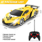 Growsland 2023 Remote Control Car, RC Cars for Kids 1:18 Electric Toy Car Hobby Racing Car Toys with Lights & Controller, Christ