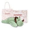 Niuniu Daddy Sensory Weighted Stuffed Animal With Adults, 5Lb Large Pillowfort Weighted Plush Dinosaur Toy With Fluffy Fur And Soft Body, Plushies For Gift Valentine Birthday Include Bag Stickers Card