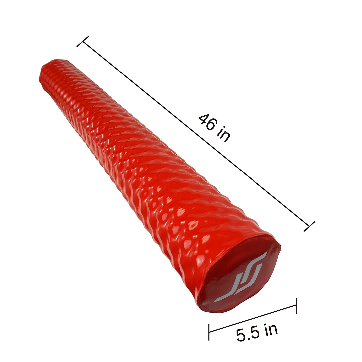 IMMERSA Jumbo Swimming Pool Noodles  enhanced Soft Foam Noodles for Swimming and Floating  Lake Floats  Pool Floats for mature-themeds and Kids.(Red)