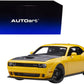 Dodge Challenger Srt Hellcat Widebody Yellow Jacket With Satin Black Hood 1/18 Model Car By Autoart