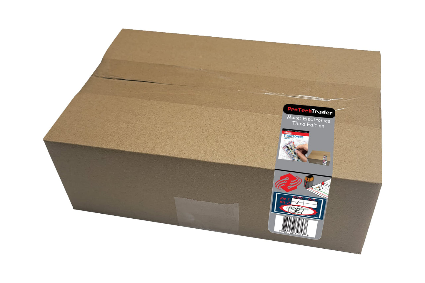 Make: Electronics Third Ed Kit 2 Economy - Beginner  Intermediate  & Advanced (Teen - mature-themed) Component Pack That Follows The Experiments in Make: Electronics 3rd Ed by Charles Platt