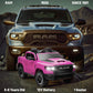 Yofe Ram 1500 Ride On Toys For Kids 4-8, Ride On Pickup Truck For Toddlers With Remote Control,12V Battery Powered Car With Trun