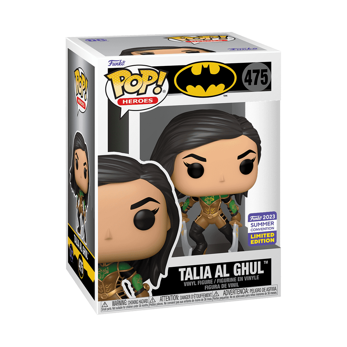 Summer Convention Exclusive Talia Al Ghul VAULTED #475 Funko Pop Vinyl Figure